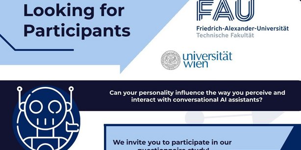 Flyer zu AI-Studienteilnahmemöglichkeit